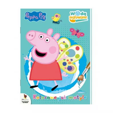 Peppa Pig Wod� malowane cz�� 10. Kolorowe jak motyle