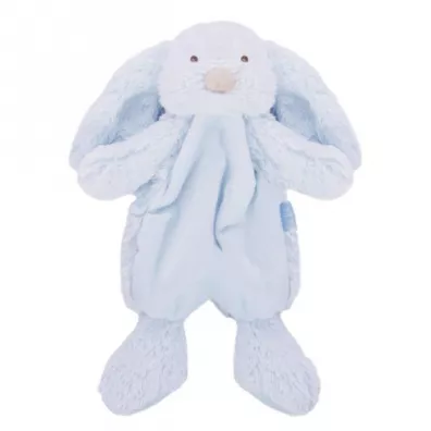 Kr�lik Charlotte doudou niebieski 28cm Beppe