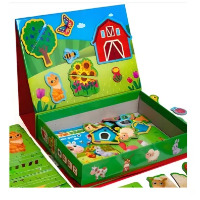 Puzzle Gra magnetyczna - Farma Roter Kafer
