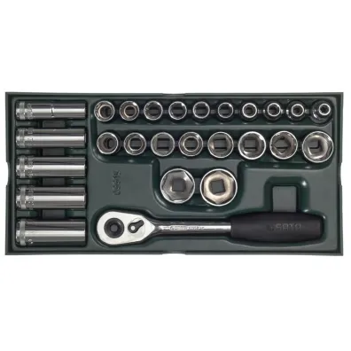 Sata S09915 Zestaw 26 klucze nasadowe 1/2