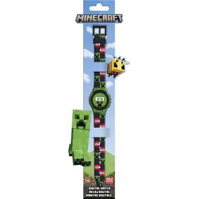 Zegarek cyfrowy Minecraft KE02 ECO MIN4223