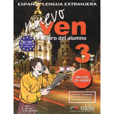 Nuevo Ven 3 podr�cznik EDELSA - Francisca Castro Viudez