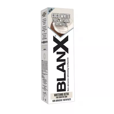 BlanX Wybielajca pasta do zbw z olejkiem kokosowym Coco White 75 ml