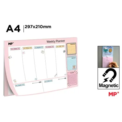 Mp Main Paper Planer tygodniowy magnetyczny A4