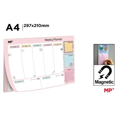 Mp Main Paper Planer tygodniowy magnetyczny A4