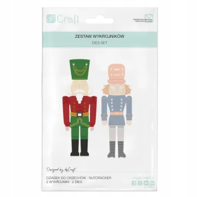 Dalprint Zestaw wykrojnik�w Dziadek do orzech�w 2 szt.