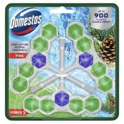 Domestos Kostka toaletowa Power 5 Pine 150 g