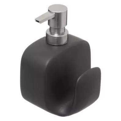 5five Simply Smart Dozownik na pyn z gbk Black 400 ml