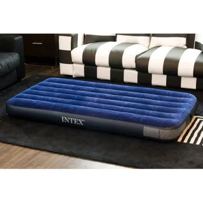 Intex Materac flokowany pojedynczy 76x191x25 64756