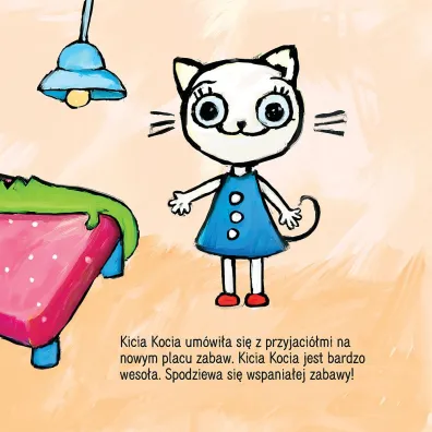 Kicia Kocia na placu zabaw