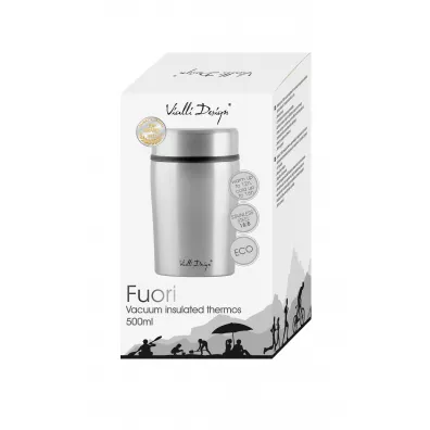 Vialli Design Termos obiadowy FUORI stal mat 28050 500 ml