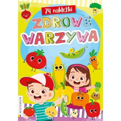 Zdrowe Warzywa. Kolorowanka