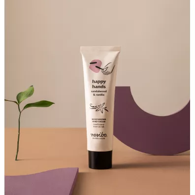 Resibo Happy Hands nawilajcy krem do rk drzewo sandaowe i wanilia 50 ml