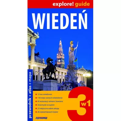 Wiede� 3w1 - przewodnik + atlas + mapa laminowana explore! guide