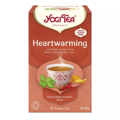 Yogi Tea Herbatka rozgrzewaj�ca (heartwarming) 17 x 1,8 g Bio