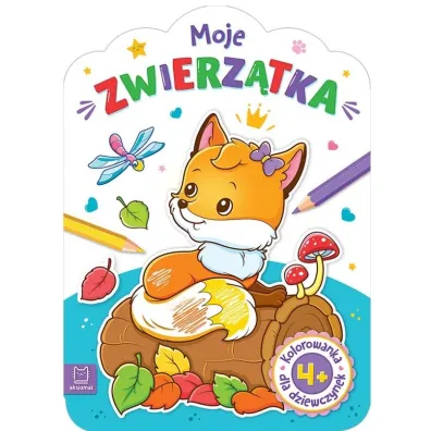 KOLOROWANKA DLA DZIEWCZYNEK. MOJE ZWIERZ�TKA