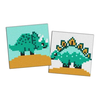 Diamentowa mozaika 9x9 - Dinozaur Ideyka