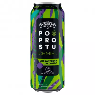 Tymbark Po prostu Chmiel Nap�j bezalkoholowy charakterny ja�owiec 500 ml