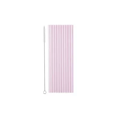 PartyDeco S�omki plastikowe fioletowe 23cm 12 szt.