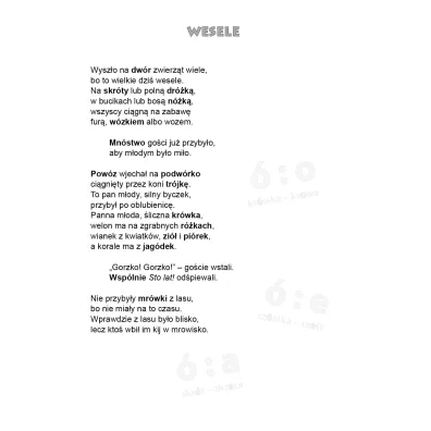 �wiczenia w terapii dysleksji i dysortografii dla uczni�w klas IV&ndash;VI � &ndash; U