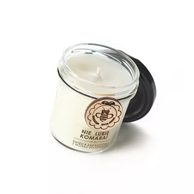 Miodowa Mydlarnia wieca z wosku sojowego Nie lubi komara! 120 ml