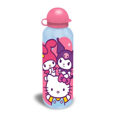 Bidon 500ml aluminium Hello Kitty 1szt. mix wzor�w HK50205