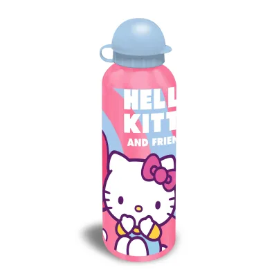 Bidon 500ml aluminium Hello Kitty 1szt. mix wzor�w HK50205