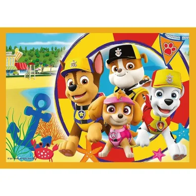 Puzzle 4w1 - Wakacyjny Psi Patroll (35+48+54+70 el.) Trefl