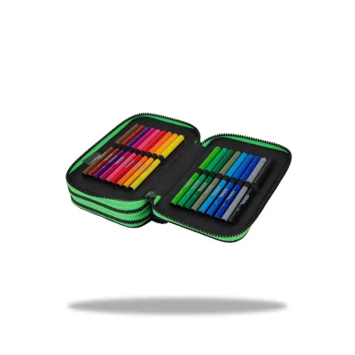 Patio Pi�rnik potr�jny z wyposa�eniem Coolpack Jumper 3 Game Over Gradient Green