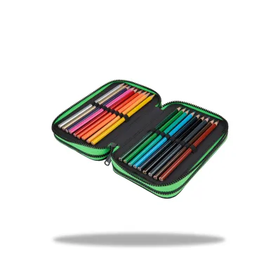 Patio Pi�rnik potr�jny z wyposa�eniem Coolpack Jumper 3 Game Over Gradient Green