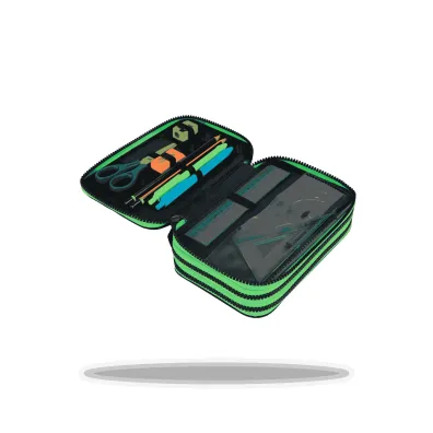 Patio Pi�rnik potr�jny z wyposa�eniem Coolpack Jumper 3 Game Over Gradient Green