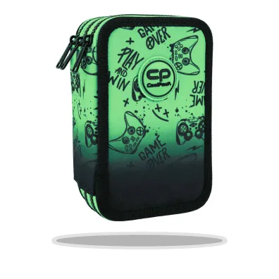 Patio Pi�rnik potr�jny z wyposa�eniem Coolpack Jumper 3 Game Over Gradient Green