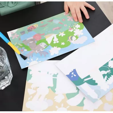 My first Malowanie wod� Zabawy ze zwierz�tami Ses Creative