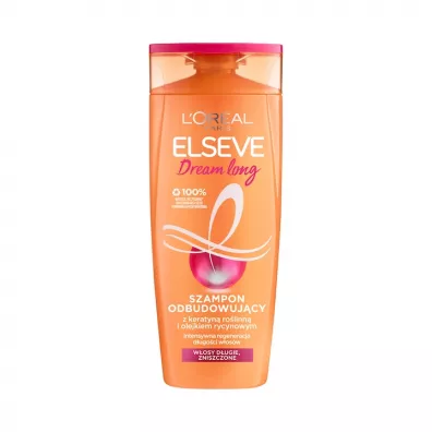 LOreal Paris Elseve Dream Long szampon odbudowuj�cy do w�os�w 400 ml