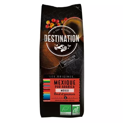 Destination Kawa mielona arabica 100 % Meksyk fair for life 250 g Bio