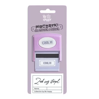 Piecztka dla dzieci z napisem COOL!!! Be-Happy Gifts