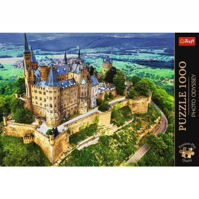 Puzzle 1000 el. Premium Plus Quality Photo Odyssey: Zamek Hohenzollern, Niemcy Trefl