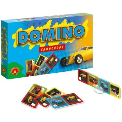 Domino obrazkowe Samochody Alexander