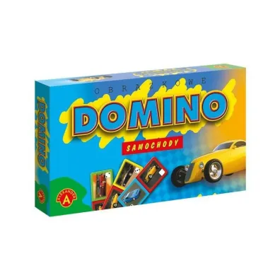 Domino obrazkowe Samochody Alexander