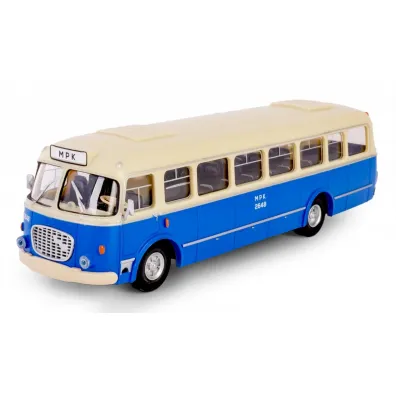 Autobus metalowy 1 43 Jelcz 272 mex niebieski WB DAFFI M-913