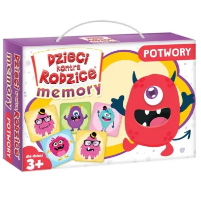Dzieci kontra Rodzice. Memory Potwory Kangur