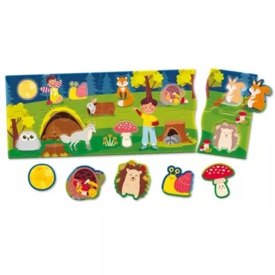 Carotina Baby - Puzzle panorama Las Lisciani