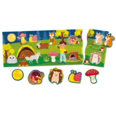 Carotina Baby - Puzzle panorama Las Lisciani