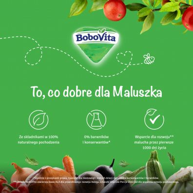 BoboVita Obiadek Warzywa w potrawce z cielęciną 1-3 lata zestaw 6 x 250 g