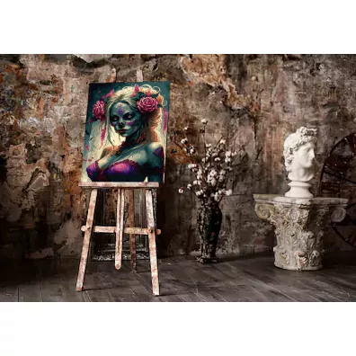 Twoje Hobby Malowanie po numerach - Kobieta z tatua�ami 40x50cm