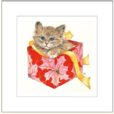 DaVinci Karnet G04 41G 054 + koperta Kot rysowany 16x16 cm