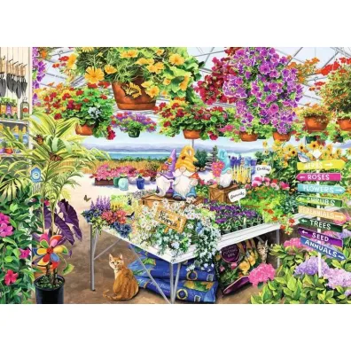 Puzzle 500 el. 2D Rajski Ogr�d Ravensburger
