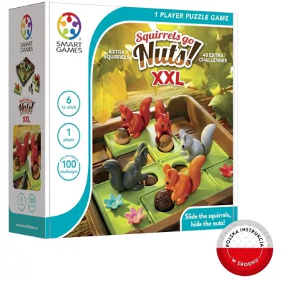 Smart Games. Squirrels Go Nuts! XXL (ENG) IUVI Games