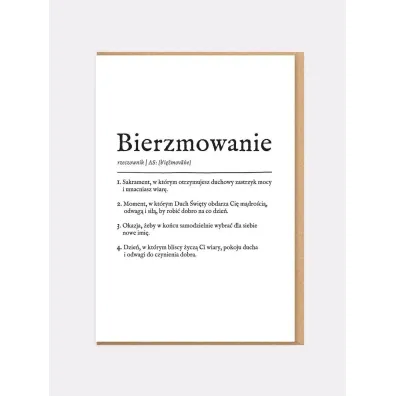 Nadwyraz.com Karnet Bierzmowanie