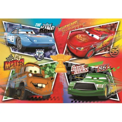 Puzzle 60 el. Maxi SuperColor. Cars Clementoni